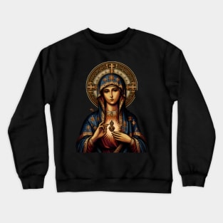 virgin mary Crewneck Sweatshirt